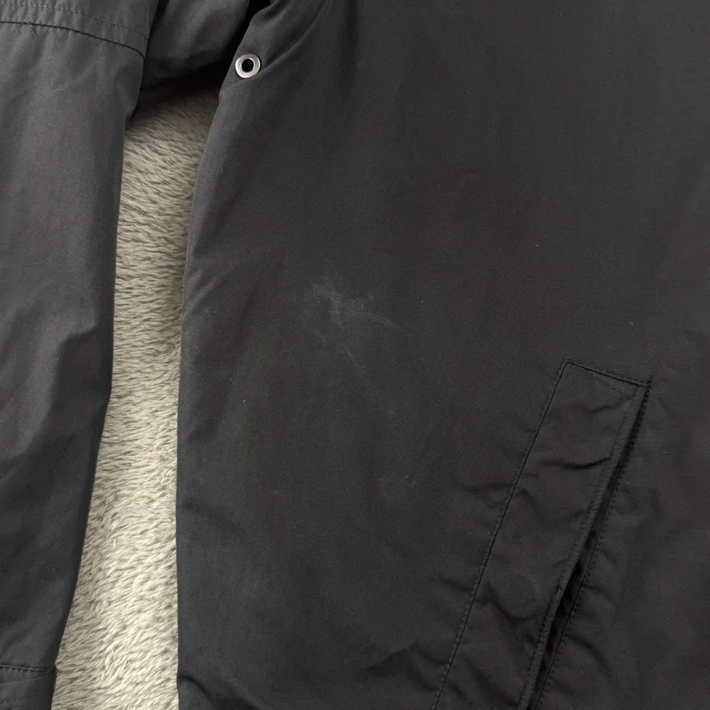 Polo Ralph Lauren Windbreaker Mens XXL Black Good‎ Fleece Lined Full Zip Jacket